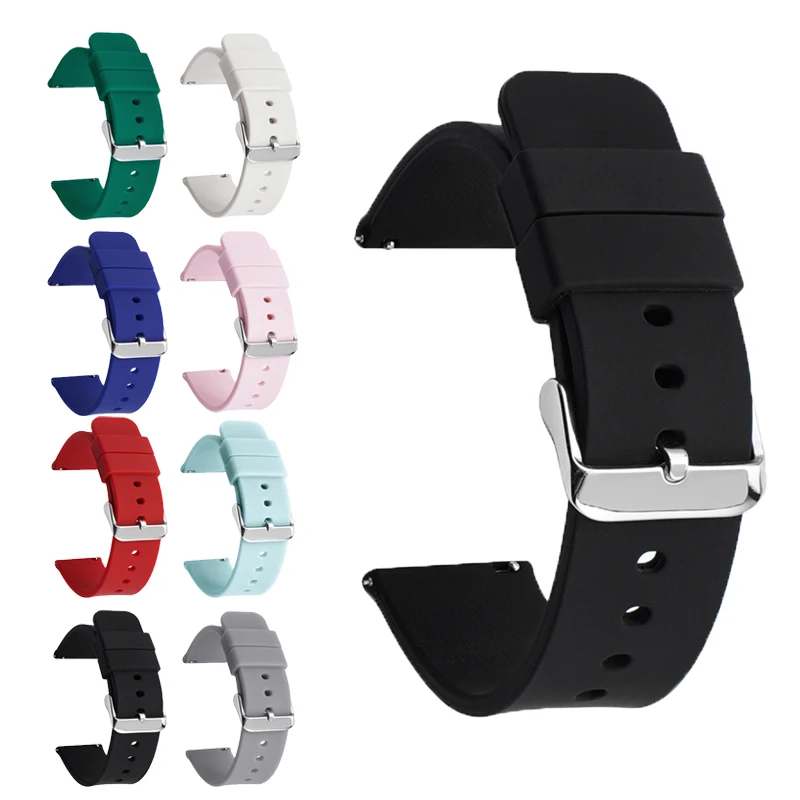 สายคล้องข้อมือสำหรับ Ticwatch E สายนาฬิกาซิลิโคนกีฬาสร้อยข้อมือสำหรับ Ticwatch 2 Tic นาฬิกา C2แถบ20mm Correa