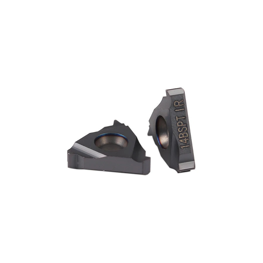 Di alta Qualità 16ER 11BSPT 14BSPT 19BSPT 16IR 11BSPT 14BSPT 19BSPT LDC LDA CNC Filo inserto Inserto In Metallo Duro CNC Tornio Utensile da Tornio
