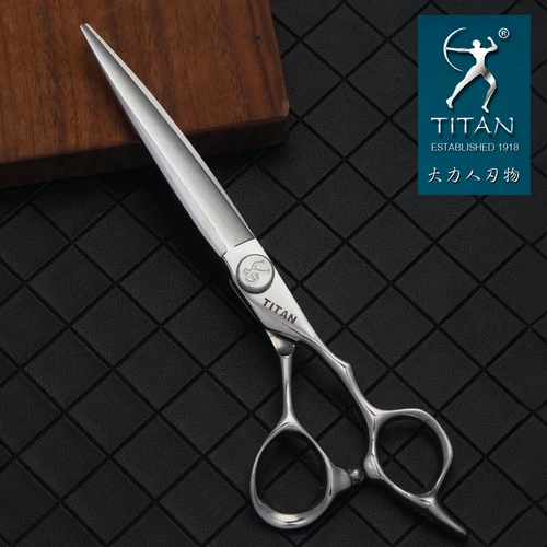 Tijeras de peluquería Titan de 7,0 pulgadas para cortes de cabello, tijeras profesionales de peluquería, herramienta de peluquero