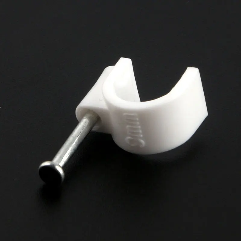 3/8 "PE 파이프 벽 고정 기본 클립, RO 물 빠른 커넥터 직경 9.5mm 피팅 필터 시스템 부품 못 놓기 및 배선