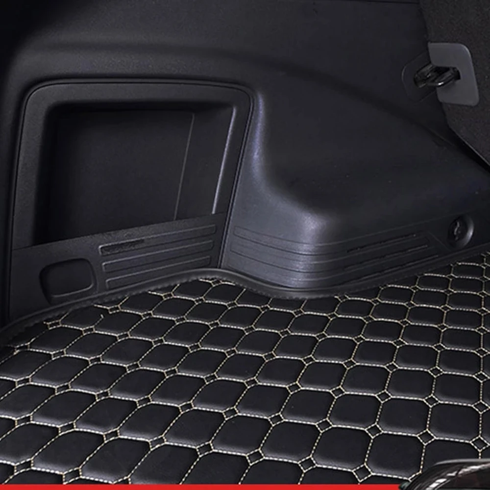 SJ Custom Car Trunk Mat AUTO Tail Boot Tray Liner Cargo Carpet Pad Fit For VOLVO XC60 XC90 XC40 C30 C40 S60  S80 S90 V40 06-2024