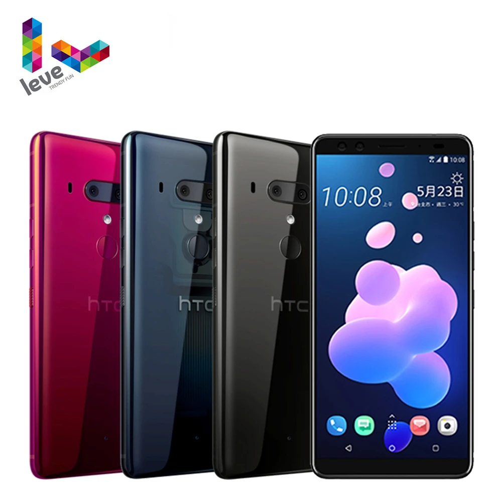 HTC U12+ Dual SIM Unlocked Mobile Phone 6GB RAM 64GB&128GB ROM Octa Core 6.0