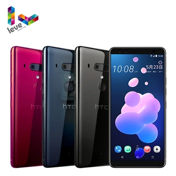 HTC U12 + 듀얼 SIM 잠금 해제 휴대폰, 6GB RAM 64GB & 128GB ROM Octa Core 6.0 인치 16MP NFC 4G LTE 오리지널 안드로이드 스마트폰 