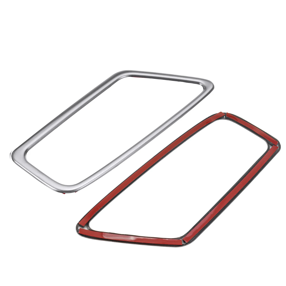 Car 1Pair Dashboard Stainless Air Outlet Vent Cover Trim Frame Sticker For Geely Atlas Boyue Emgrand NL-3 Proton X70 2017-2019