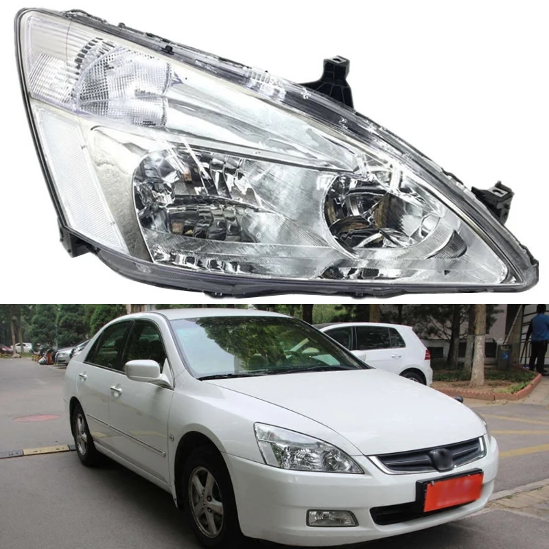 

for 2003-2007 Honda Accord seventh generation Halogen headlamp assembly headlamp combination Headlampshade Headlampshade Half