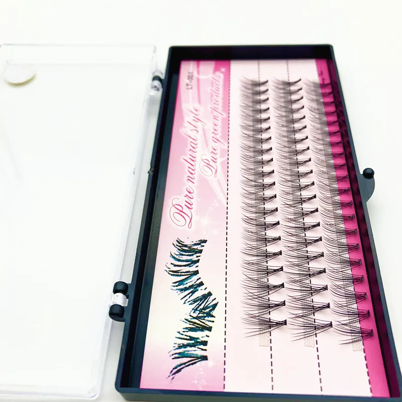 1 box of 60 bunches of grafted eyelashes 10D eyelash extension pure handmade eyelash extension tool wholesale eyelashes