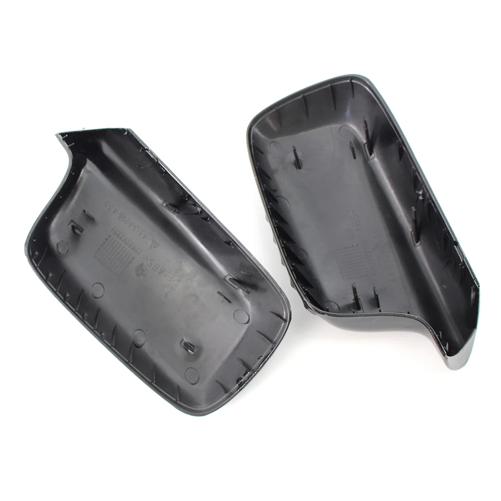 2x Car Door Rearview Mirror Side Mirros Cover For BMW 7 Series E65 E66 E67 2001-2008 & 3Serie E46 2000-2006 Left & Right