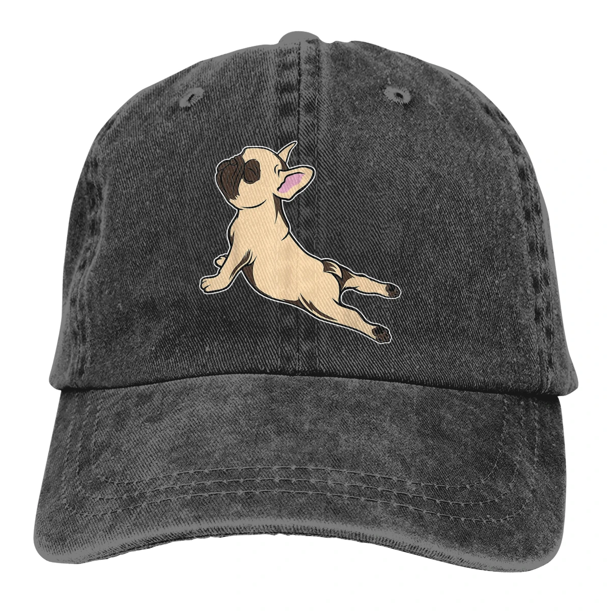 Funny Frenchie T The Baseball Cap Peaked capt Sport Unisex Outdoor Custom French Bulldog Yoga Funny Animal Sports Hats