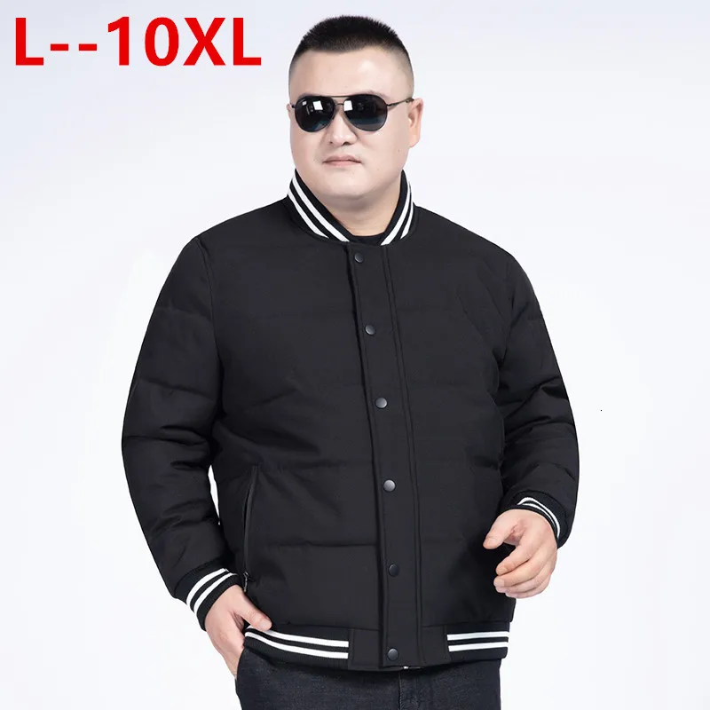 Iwhanker Plus size    2019 New Winter Jackets Parka Men Autumn Winter Warm Outwear Brand Slim Mens Coats Casual Printed Jackets