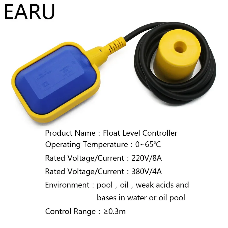 2M 5M kontroler przełącznik pływakowy przełączniki cieczy płynny płyn poziom wody przełącznik pływakowy przełącznik sterowanie stycznik czujnik