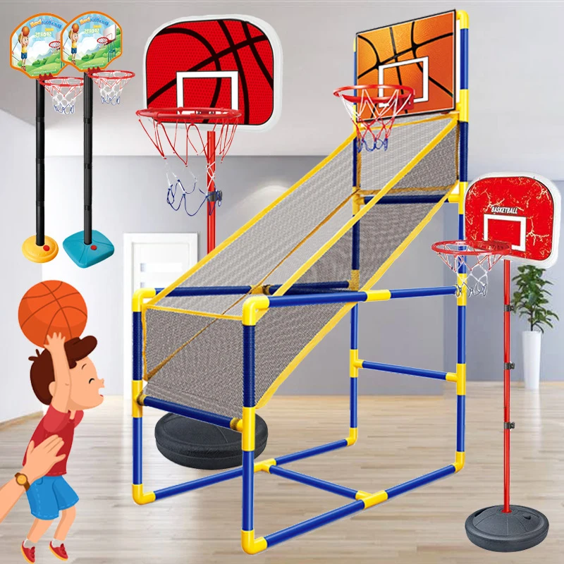 Basketball Box Stand Lifting Shelf Indoor and Outdoor Sports for Children Family Yard Games Kids Toys