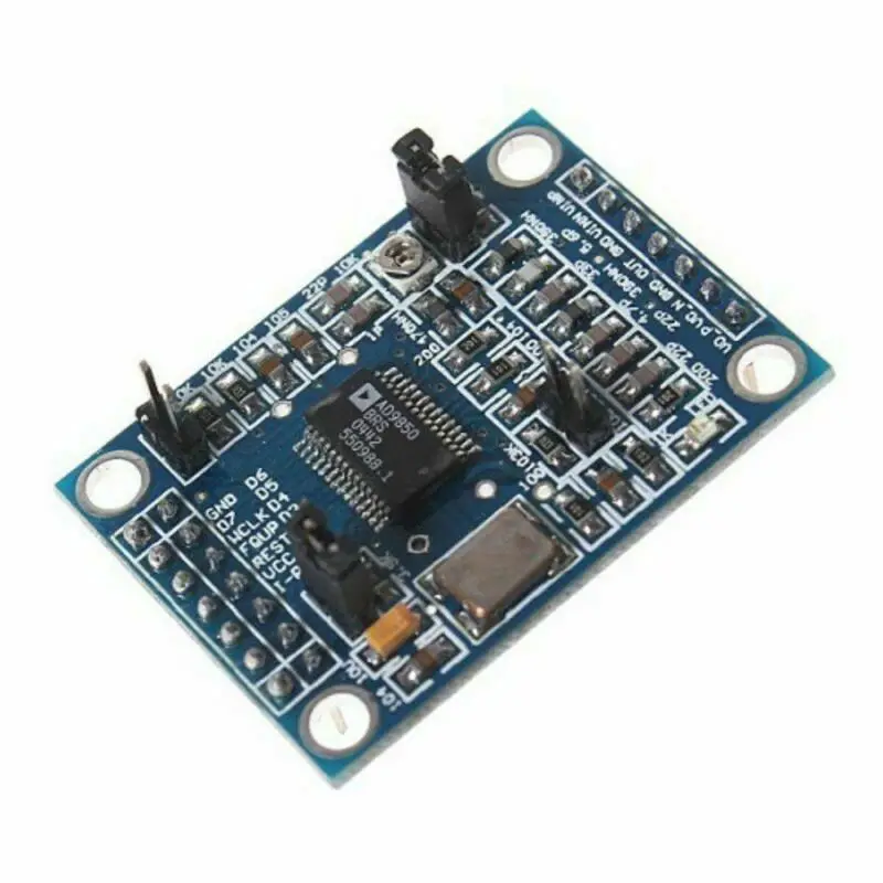 High Quality AD9850 DDS Signal Generator Module 0-40MHz 2 Sine/2 Square Wave Output 0-1MHz PCB DIY Board