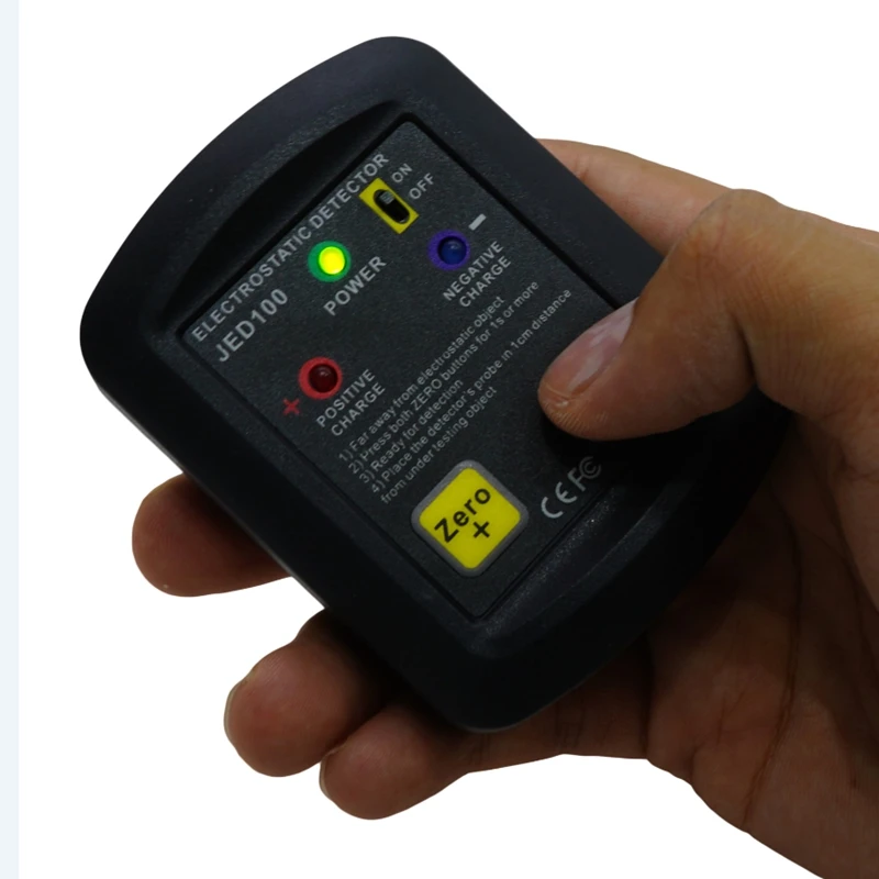Professional Electrostatic Tester Non-contact Electrostatic Qualitative Testing Gauge The Surface Static Electrostatic Detector
