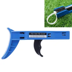 Nylon Cable Tie Fastening Tool Cable Tie Gun Hand Tools Fastening And Cutting TG-100 Width 2.4mm-4.8mm