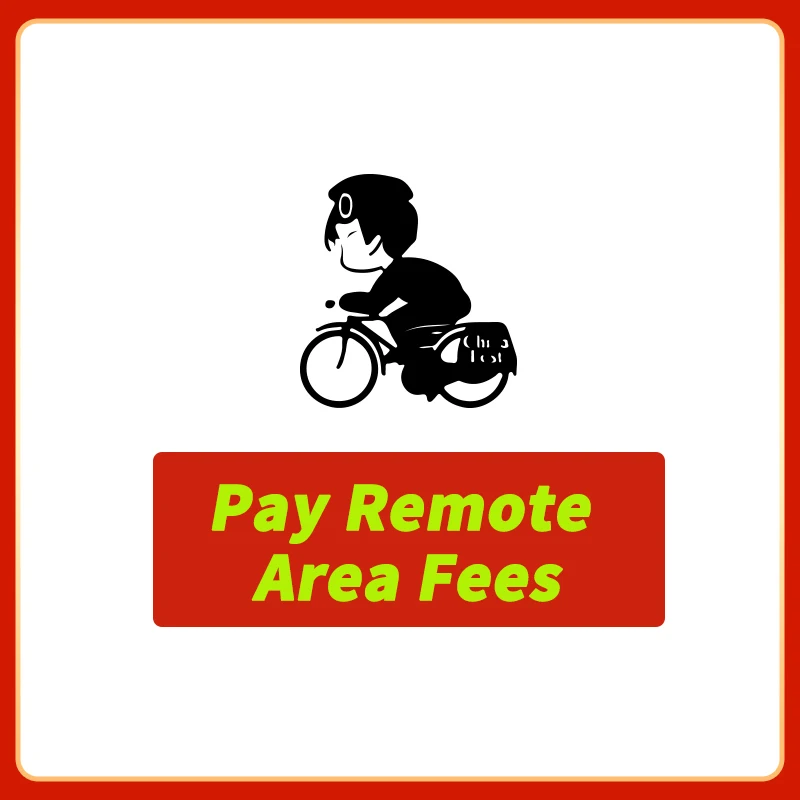 

pay remote area fees