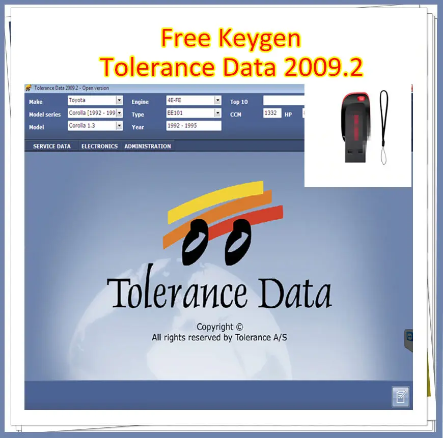 2023 Hot Car Software Tolerance Data 2009.2 Auto Repair Program Data with Free Keygen Install Video Guide Car Repair Software