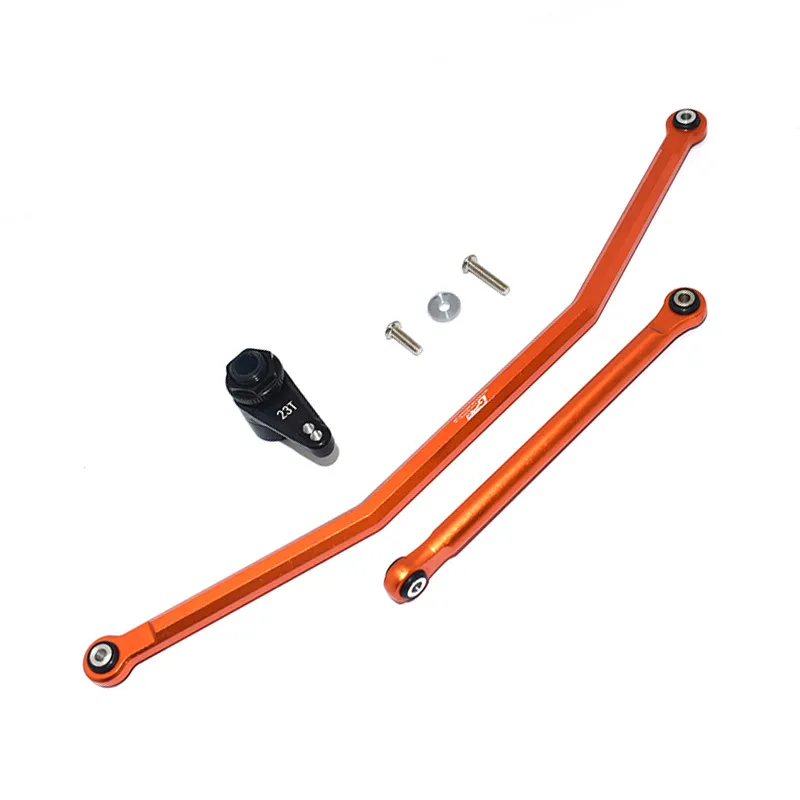 

GPM Axial 1/10 RBX10 Metal Front Steering Rod + 7075 Two-Hole Spring Unloading Type 23t Steering Gear Arm AXI234020 AXI231026