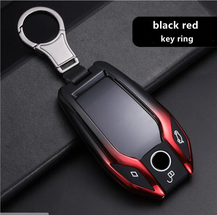 Car Display Key Case Bag Chain For BMW 530 730 740 G11 G12 G32 X3 X5 i8 I12 I15 2018 2019 Car Inteiror Accessories