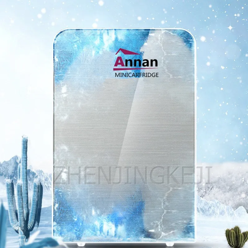 ขนาดเล็ก10Lรถตู้เย็นความจุสูงตู้เย็นเครื่องมือเก็บอุปกรณ์กระจกนิรภัยแช่แข็งเครื่องใช้ไฟ...