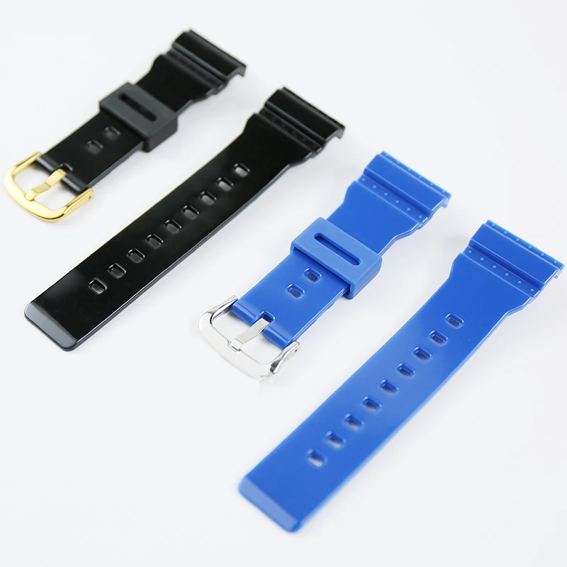 Watch accessories pin buckle 14mm For Casio BABY-G BA-110 111 112 3A 4A2 men\'s and women\'s resin silicone rubber sports strap