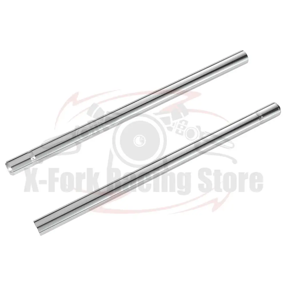 ส้อมด้านหน้าหลอดด้านในท่อ Silver Bar คู่สำหรับ Honda CM400 1979-1981 1980 CM450 1982-1983 51410-413-013 33X581mm