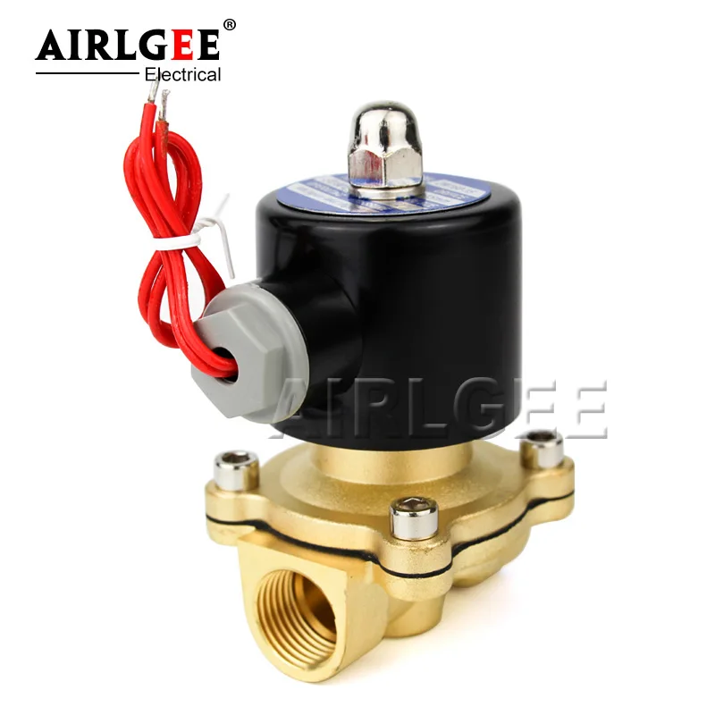 DN08 DN10 DN15 DN20 DN25 DN32 DN4 1/4 "3/8" 1/2 "3/4" 1 "1 1/4" بوصة 2 واط مغلقة عادة AC220V DC12V/24 فولت صمام كروي الملف اللولبي