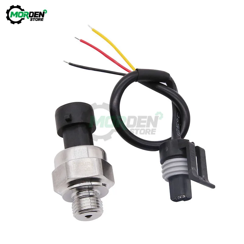 Carbon Steel Shell Pressure Sensor Transmitter DC 5V G1/4 0-1.2 MPa / 0-174 PSI For Water Gas Oil Ultisolar Dropship