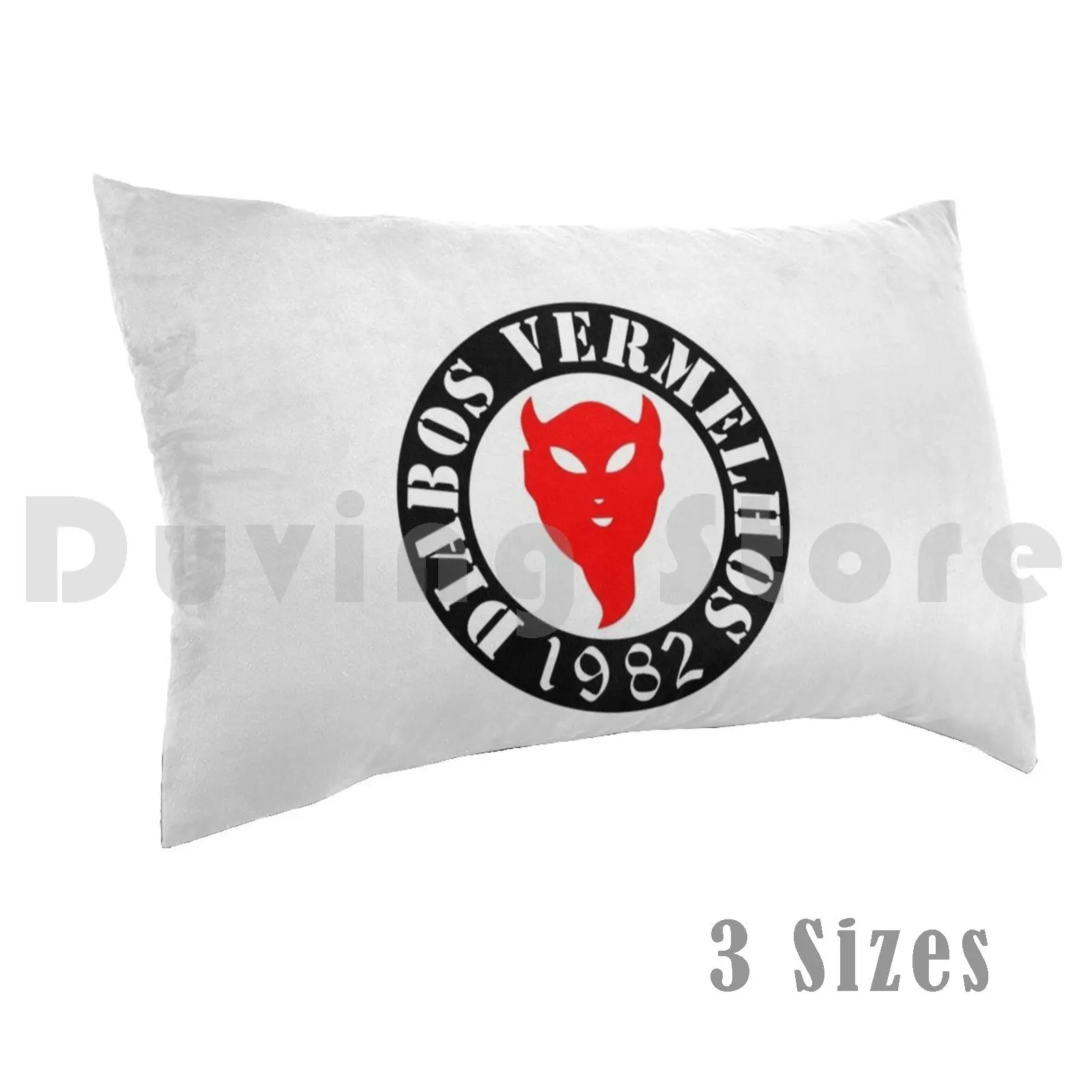 Flag Diabos Vermelhos Pillow Case Printed 50x75 1904 Sempre Diabos Vermelhos Eusebio Fan