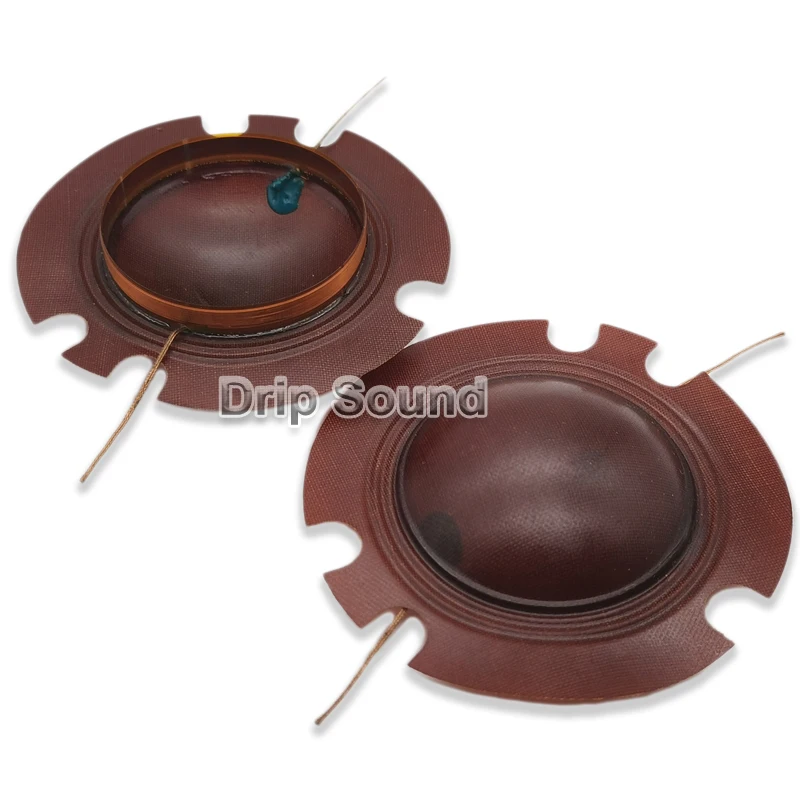 트위터 보이스 코일, 38.5 코어 혼 라우드 스피커, 트레블 수지 필름 다이어프램 드라이브 헤드 수리 부품 #1, 38.5mm, 2 개, 40W