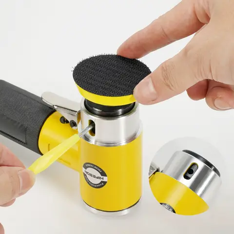 HIFESON Mini Orbital 2/3 10 best sales pneumatisk luftslipmaskin - №9