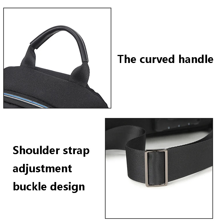 Anti-theft Lock Chest Bag for Men USB Charging Travel Shoulder Bag High-quality Messenger Bags Waterproof Men's Crossbody Bag