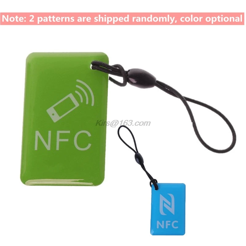 Waterdichte Nfc Tags Etiket Ntag213 13.56Mhz Rfid Smart Card Voor Alle Nfc Enabled Telefoon