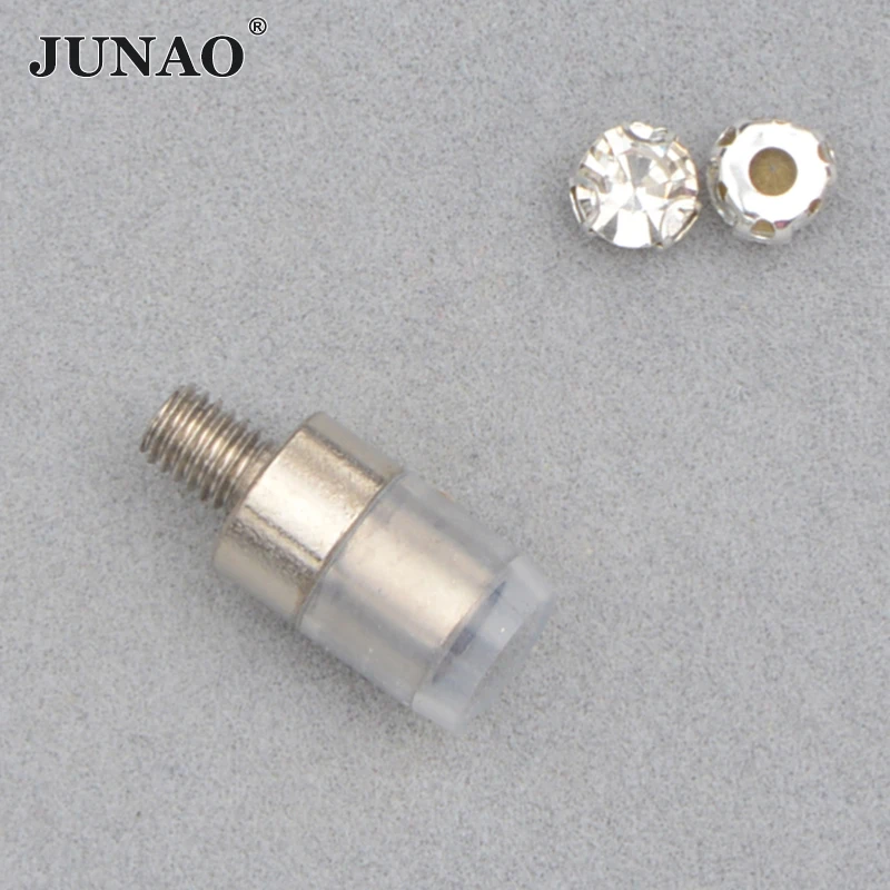 JUNAO 1Pcs Pearl Machine Mold Screws Rivets Moulds Tools for Pearl Setting Machine For DIY Garment Accessories