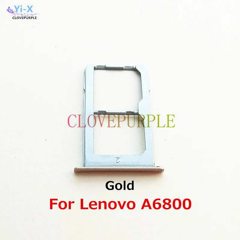 Adaptateur de support de carte SIM pour Lenovo A6800, pièces de rechange