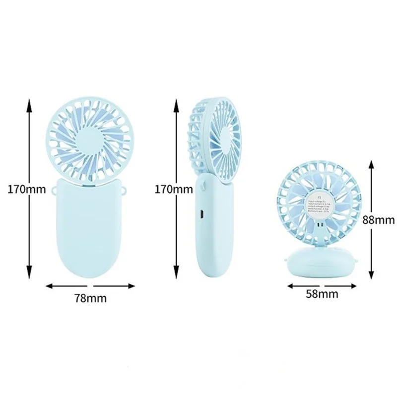 Портативный мини-вентилятор с подвесной шеей, летний портативный Электрический кулер с зарядкой от USB для дома, путешествий, офиса