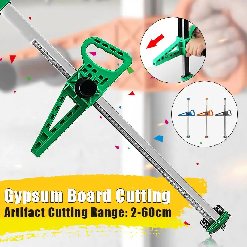 New Manual Gypsum Board Cutting tool Hand Push Drywall Cutting Artifact Tool Stainless Steel Woodworking Cutting board tools