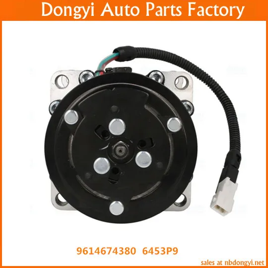 

High quality A/C Compressor For 9614674380 6453P9