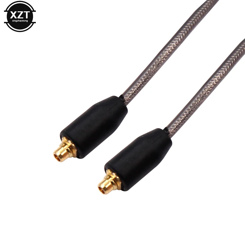 Wymiana Audio kabel do Shure MMCX SE215 SE425 SE535 SE846 UE900 dla Westone słuchawki czarny 23 AugT1