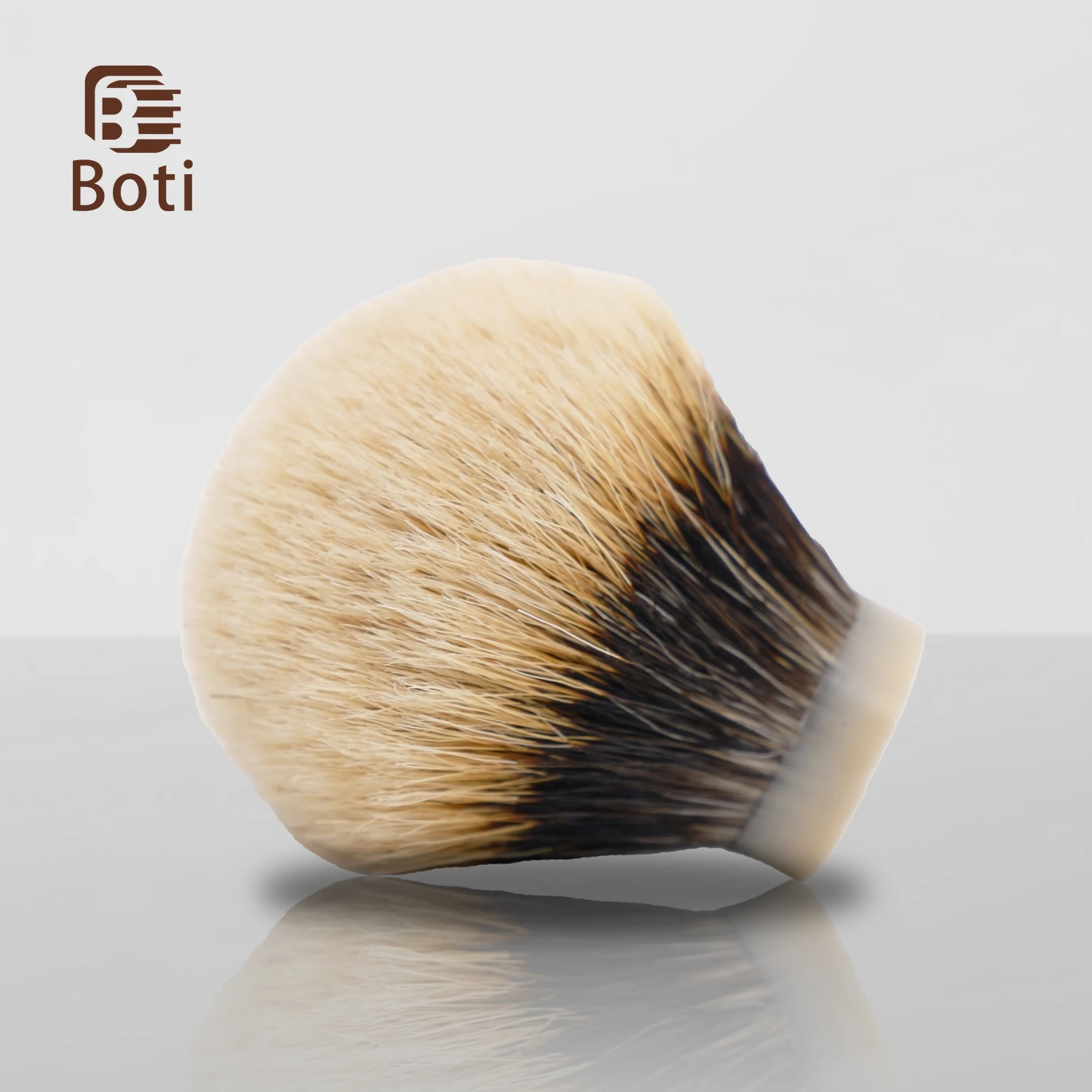 Boti Brush-2022 New SHD Shaving Brush SMF(Stone Middle Flower) Badger Hair Knot Bulb Type For Men\'s Beard