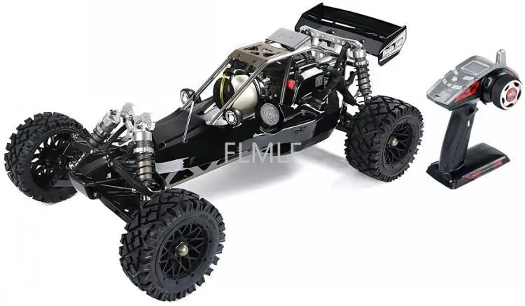 

450A 45CC Engines Gasoline with BER 2.4G LED Screen 3 Channel Remote Control for 1/5 ROFUN BAJA 5B