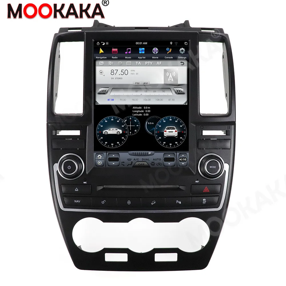 Tesla Style Android For Land Rover Freelander 2 LR2 L359 2006 - 2015 Car Radio GPS Navigation Carplay Multimedia Player Stereo