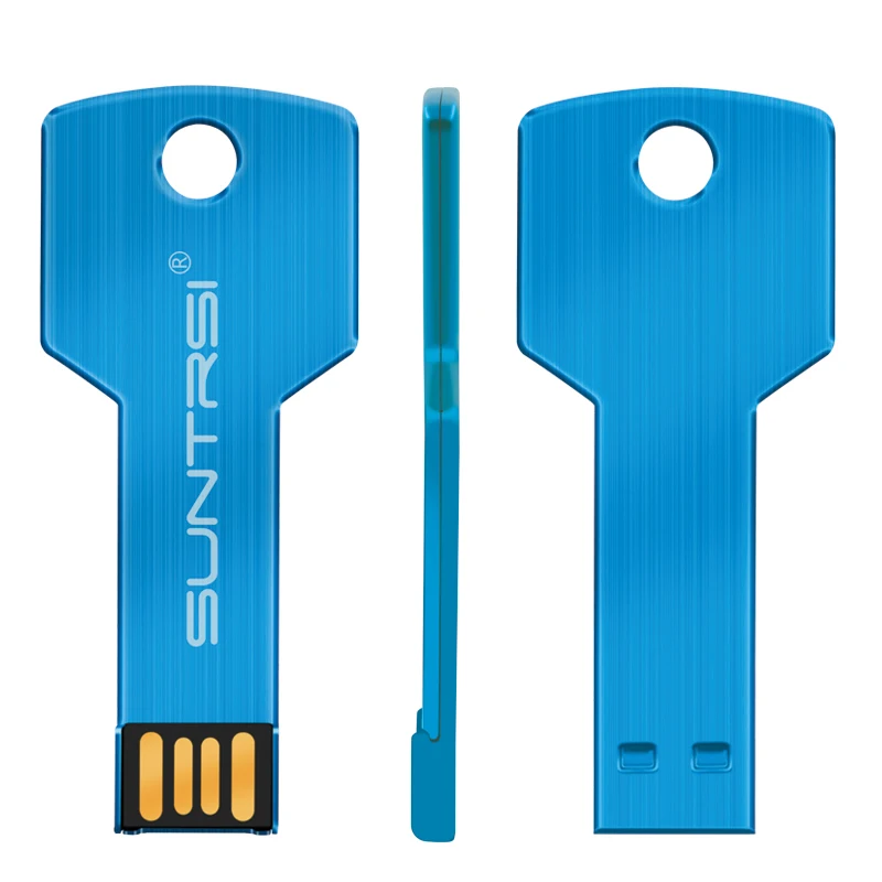 Suntrsi-unidad Flash USB para ordenador, pendrive de 8gb, 16 GB, 32gb, 64 GB, 128 gb, lápiz de memoria usb a prueba de agua, u-disk, 2,0 teclas,