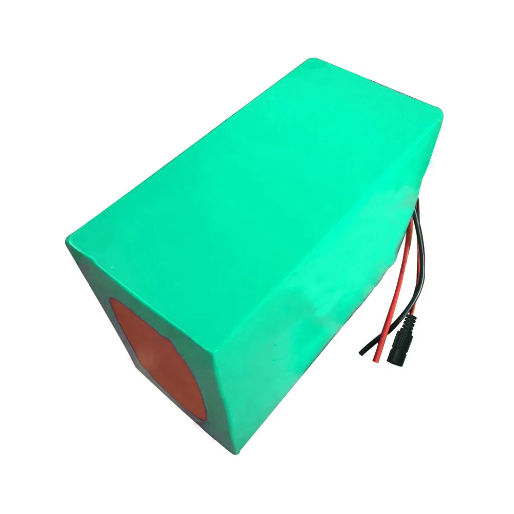 With 5A charger 60V 36Ah 16S12P 18650 Li-ion Battery electric two Three wheeled motorcycle bicycle  ebike 235*165*140mm