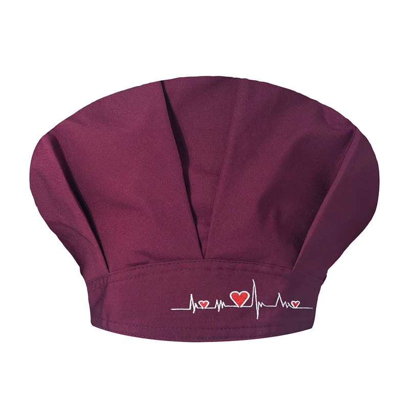 Cappelli per Scrub da donna cappelli Unisex regolabili in cotone con cappuccio copricapo copricapo abbigliamento da lavoro cappellini per Scrub Bouffant traspiranti sanitari