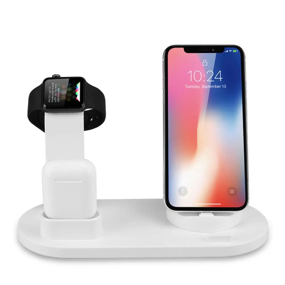 30W 3ใน Wireless Charger สำหรับ iPhone 11 Xs Max X XR 8 Plus 30W Fast Charging Pad สำหรับ Ulefone Doogee Samsung Note 9หมายเหตุ8 Plus