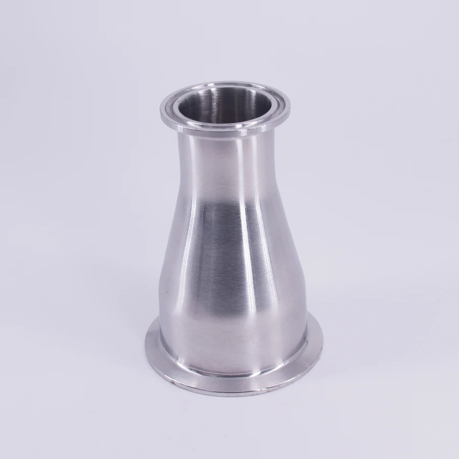 

63mm to 38mm 1.5" Pipe OD 2.5" to 1.5" Tri Clamp Reducer SUS 304 Stainless Sanitary Pipe Fitting Homebrew