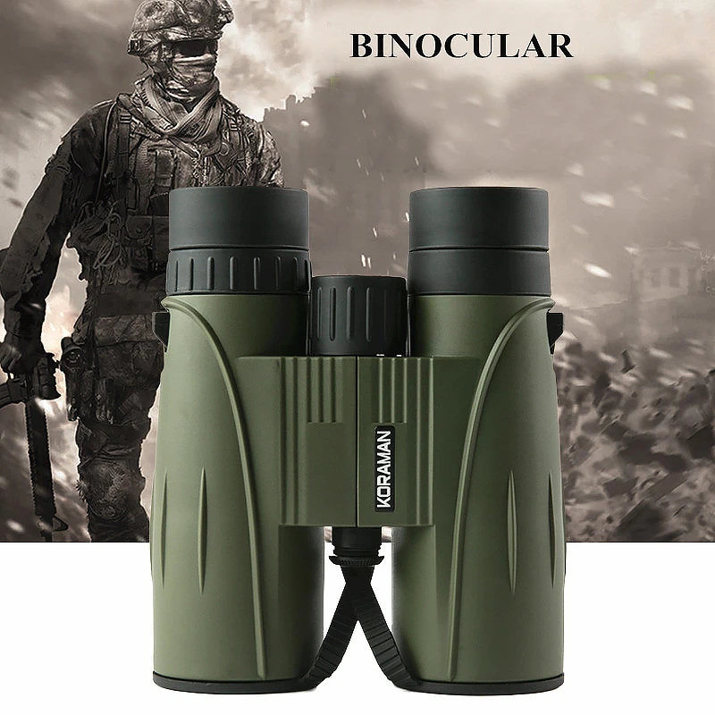 

Outdoor Sports Military Binocular 8x42 for Watching Bird Hunting Hiking Camping Travel Adventure New Large Eyepiece HD Telescope