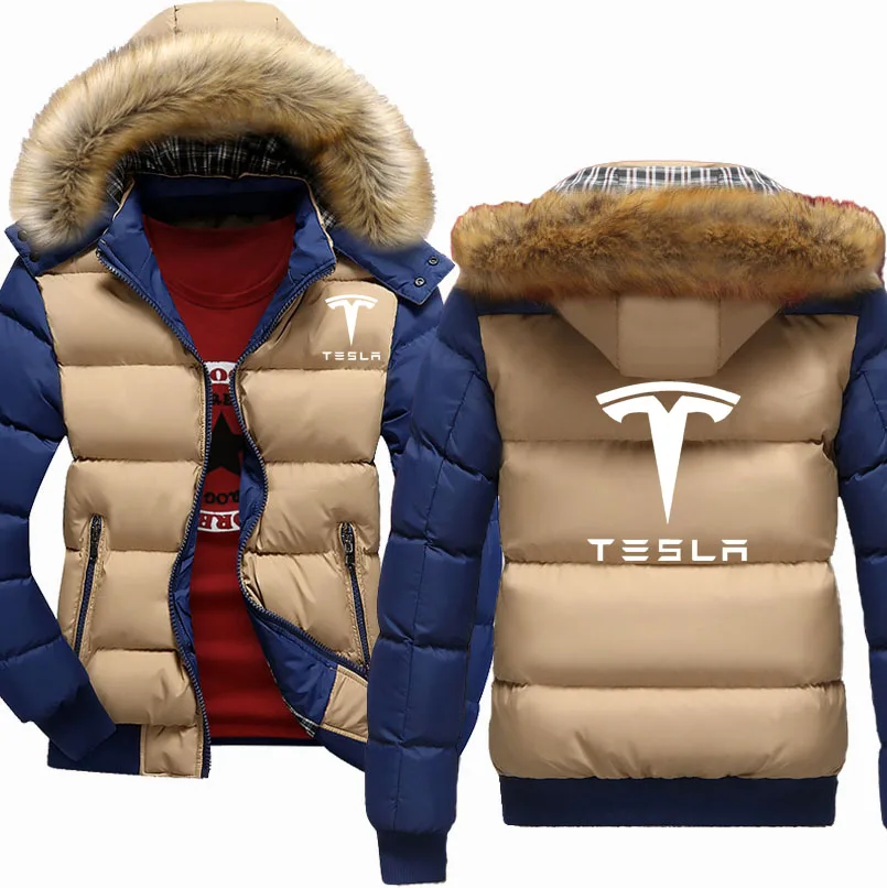 Tesla Winter Fleece Coat | Zipper Jacket