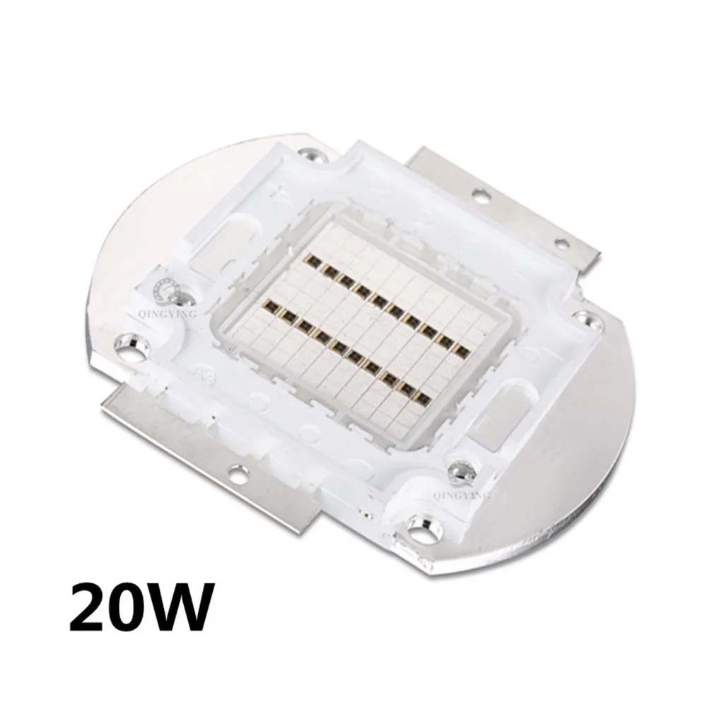 عالية الطاقة LED رقاقة IR COB المتكاملة 730Nm 850Nm 940Nm 3 واط 5 واط 10 واط 20 واط 30 واط 50 واط 100 واط باعث ضوء مصباح ديود مكونات عالية Pow