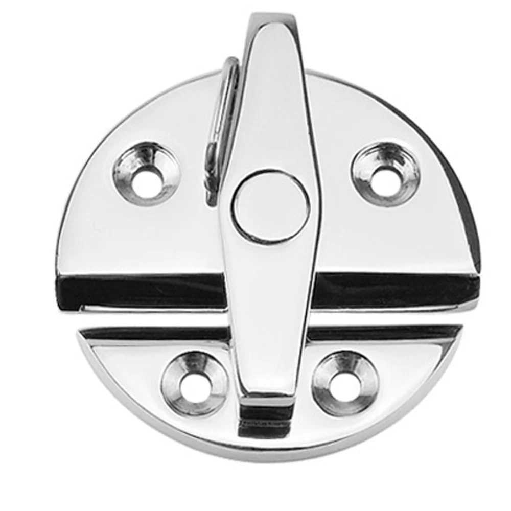 

Marine Grade Stainless Steel 316 Boat Door Cabinet Hatch Round Turn Button Twist Catch Latch Marine Hardware Accessories